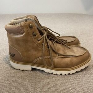 XRAY Boots Mens Size 12 Brown Synthetic Chukka Ankle Moc Toe Casual XRW2560